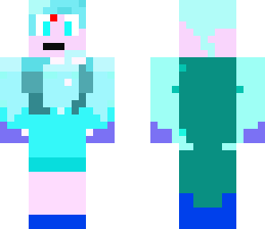 blue neon supergirl