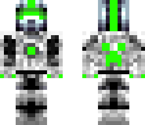 green robot