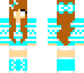 bright herobrine girl