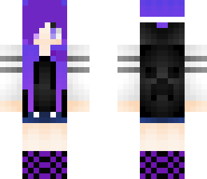 purple girl