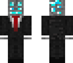 diamond ore skelington