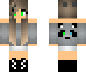 cute panda girl