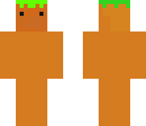 walking grass block