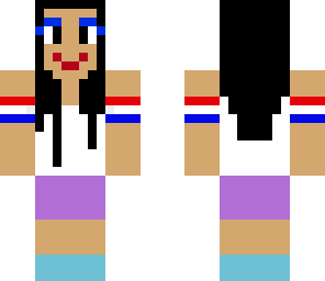 80's runner girl