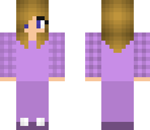 purple pajama girl