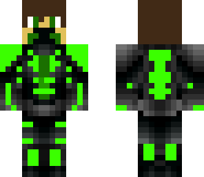 green cyborg