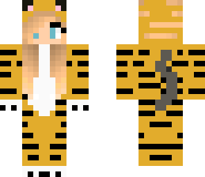 cute tiger girl