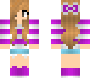 purple girl