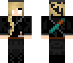 epic herobrine ninja girl