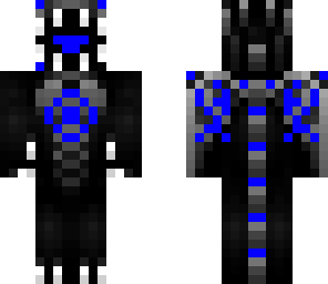 blue infected ender