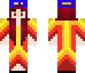 fire demon girl