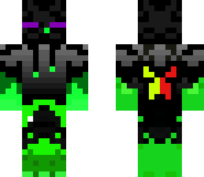 enderman with headphones