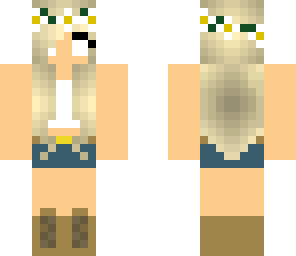 beautiful herobrine girl