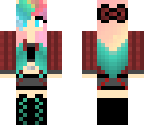 cute scene girl blue eyes