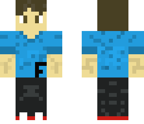 blue t-shirt boy