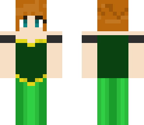 green girl