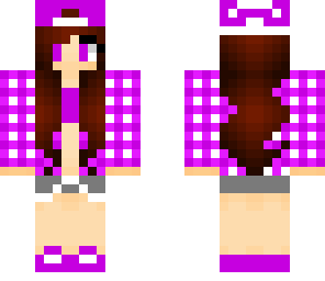 purple plaid tomboy