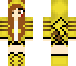 pika-girl brown hair