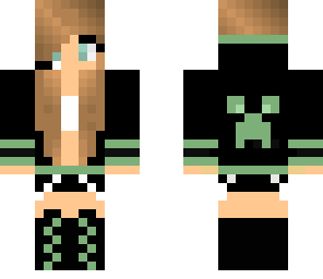 edited creeper girl
