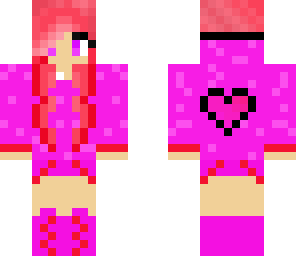 valentine girl skin