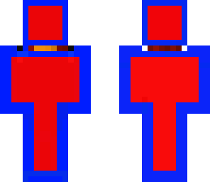 i love red and blue
