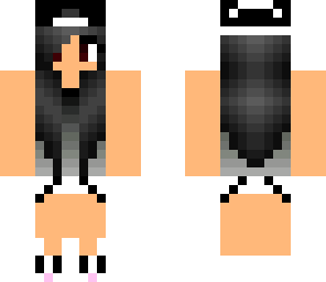black hair