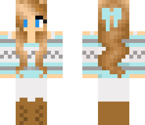 winter girl edit