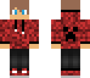 red hoodie boy