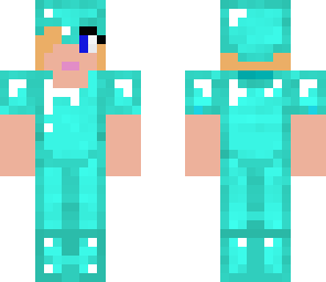 diamond armor girl