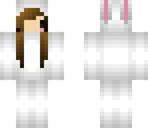 chibi white bunny