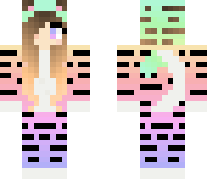 rainbow tiger girl