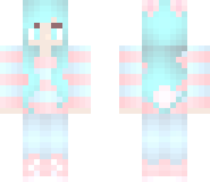 cotton candy bunny