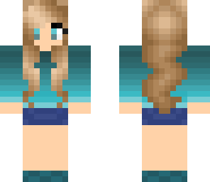 blue girl