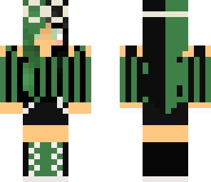 green and black