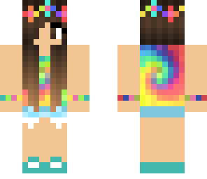 tye dye girl