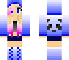blue panda