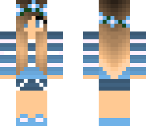 pretty blue girl