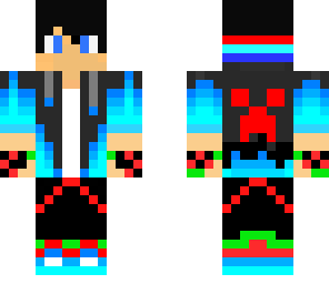 neon cool guy