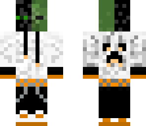 orange zombie enderman