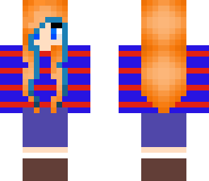 cute orange hair girl