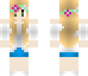 flower crown girl