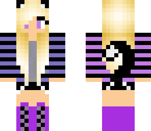 purple cat dj girl