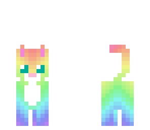 rainbow cat