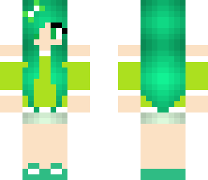 green girl