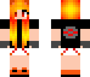 fire pokemon girl
