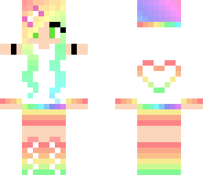 colorful girl