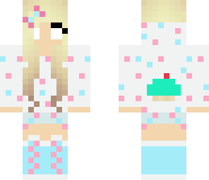 herobrine cupcake girl