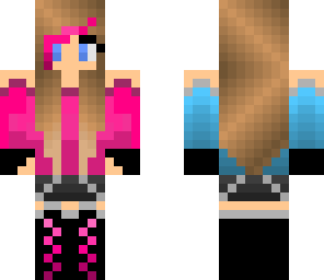 pink 'n' blue girl
