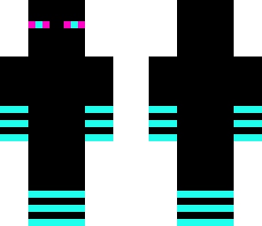 cyan enderman