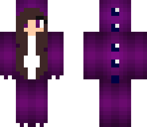 purple dino girl